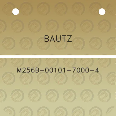 bautz-m256b-00101-7000-4