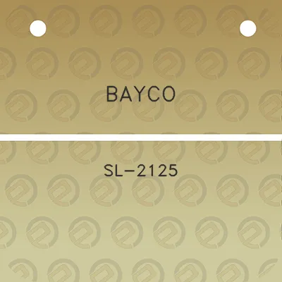 bayco-sl-2125