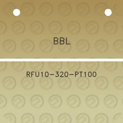 bbl-rfu10-320-pt100