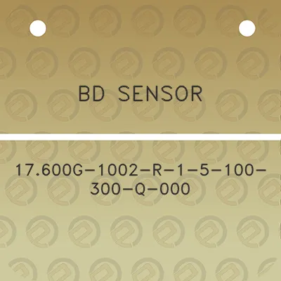 bd-sensor-17600g-1002-r-1-5-100-300-q-000