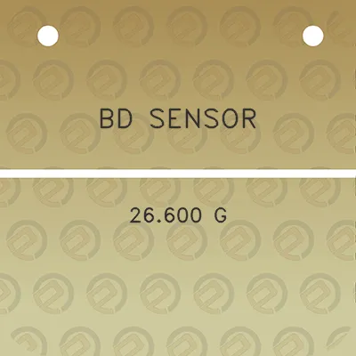 bd-sensor-26600-g