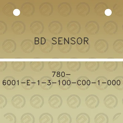 bd-sensor-780-6001-e-1-3-100-c00-1-000