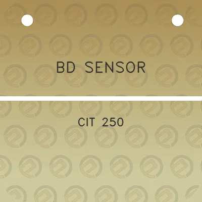 bd-sensor-cit-250