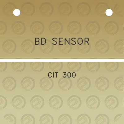 bd-sensor-cit-300