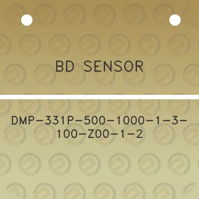 bd-sensor-dmp-331p-500-1000-1-3-100-z00-1-2