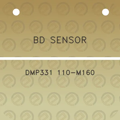 bd-sensor-dmp331-110-m160