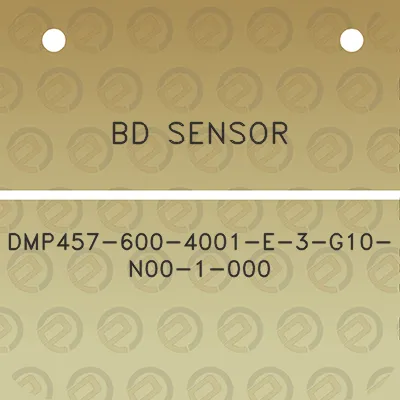 bd-sensor-dmp457-600-4001-e-3-g10-n00-1-000