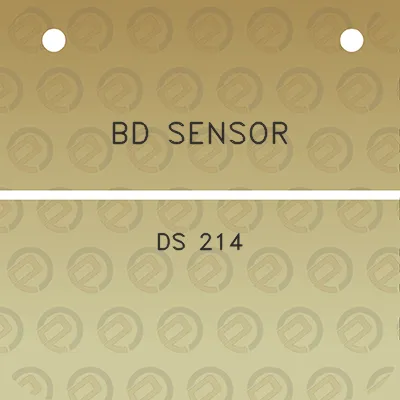 bd-sensor-ds-214