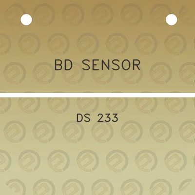 bd-sensor-ds-233