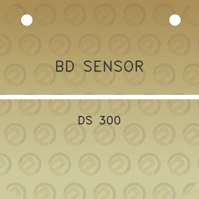 bd-sensor-ds-300