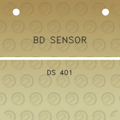 bd-sensor-ds-401