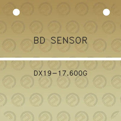 bd-sensor-dx19-17600g