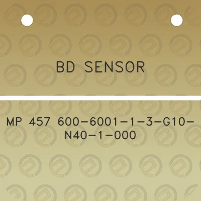 bd-sensor-mp-457-600-6001-1-3-g10-n40-1-000