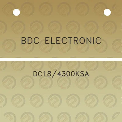 bdc-electronic-dc184300ksa