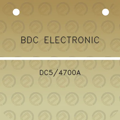 bdc-electronic-dc54700a