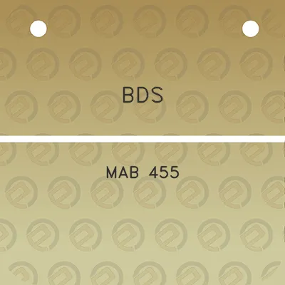 bds-mab-455