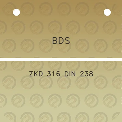 bds-zkd-316-din-238