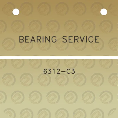 bearing-service-6312-c3