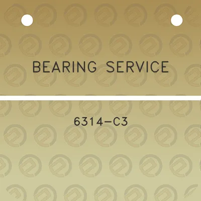 bearing-service-6314-c3