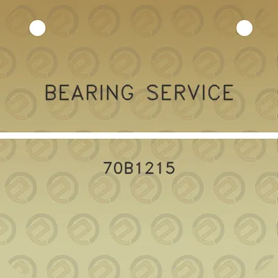 bearing-service-70b1215