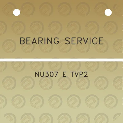 bearing-service-nu307-e-tvp2