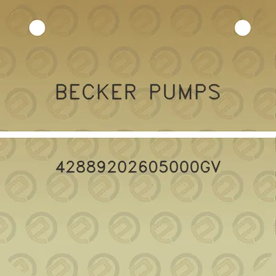 becker-pumps-42889202605000gv