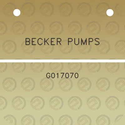 becker-pumps-g017070