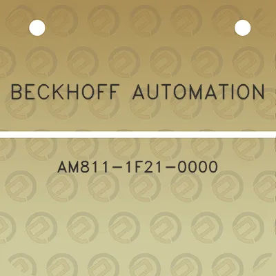 beckhoff-automation-am811-1f21-0000