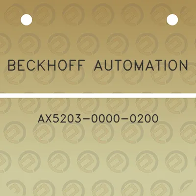 beckhoff-automation-ax5203-0000-0200