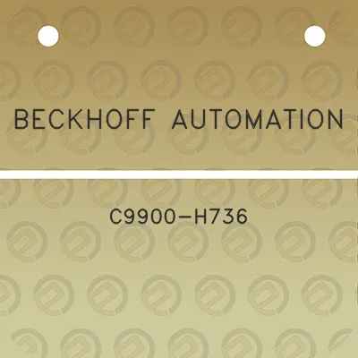 beckhoff-automation-c9900-h736