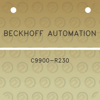 beckhoff-automation-c9900-r230