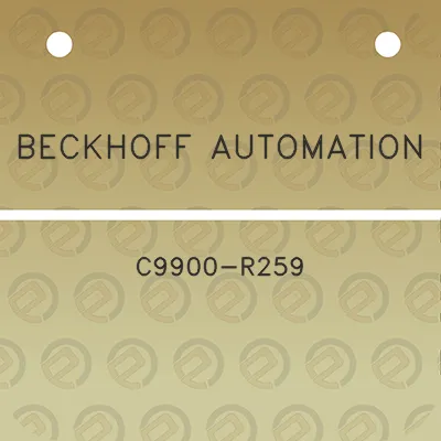 beckhoff-automation-c9900-r259