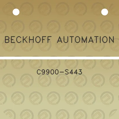 beckhoff-automation-c9900-s443