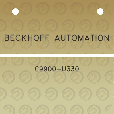 beckhoff-automation-c9900-u330