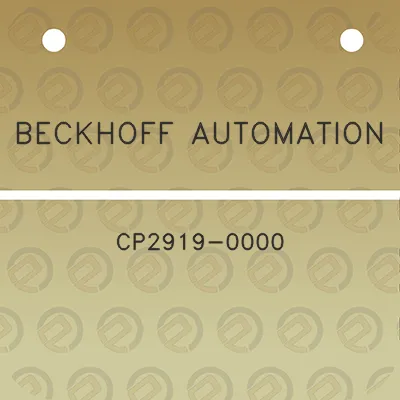 beckhoff-automation-cp2919-0000