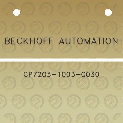 beckhoff-automation-cp7203-1003-0030