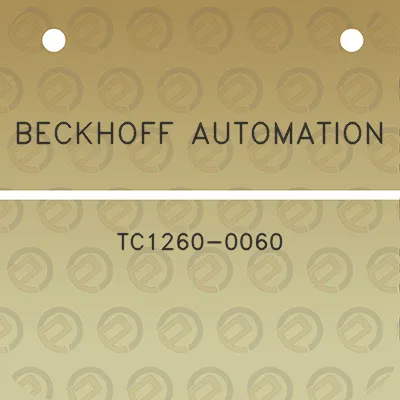 beckhoff-automation-tc1260-0060