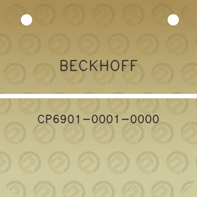 beckhoff-cp6901-0001-0000