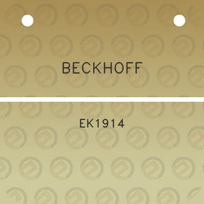 beckhoff-ek1914