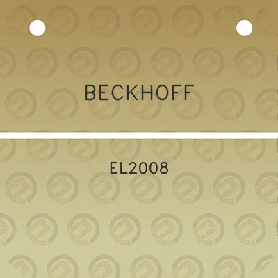 beckhoff-el2008