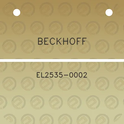 beckhoff-el2535-0002