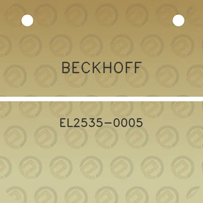 beckhoff-el2535-0005