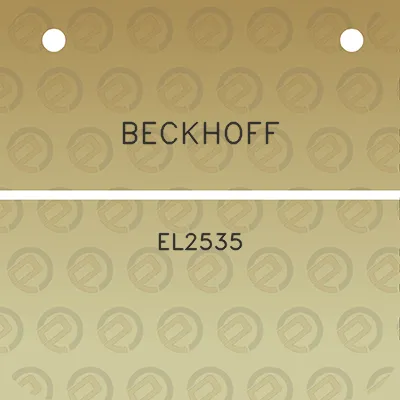 beckhoff-el2535