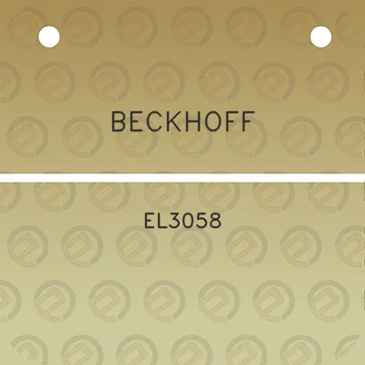 beckhoff-el3058