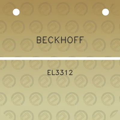 beckhoff-el3312