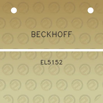 beckhoff-el5152