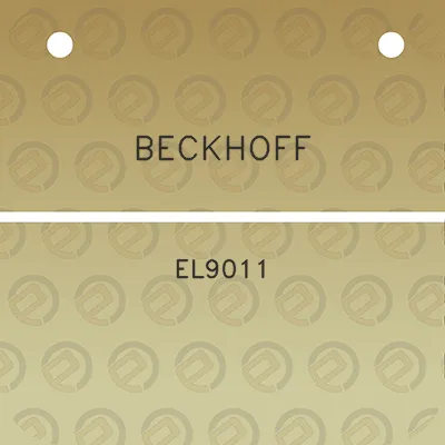 beckhoff-el9011