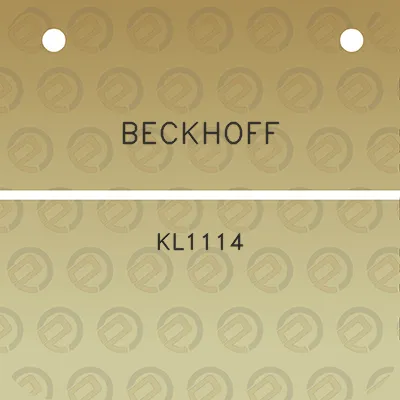 beckhoff-kl1114