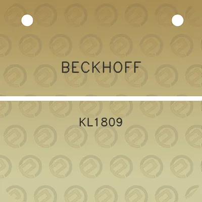 beckhoff-kl1809