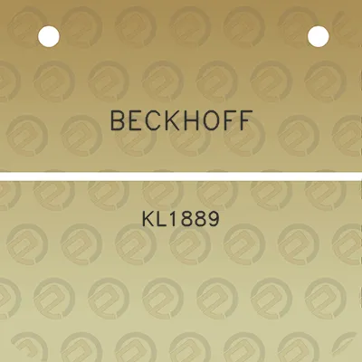 beckhoff-kl1889